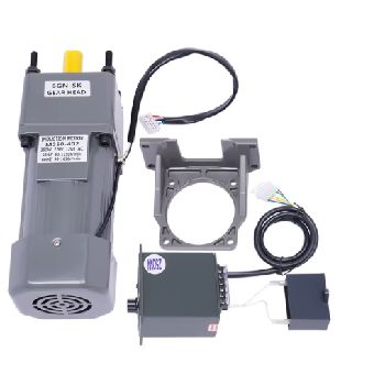 Motor AC 250W z reduktorjem 1:5 in regulatorjem 270RPM